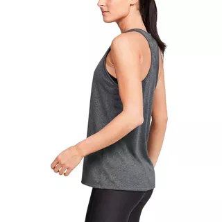 Dámské tílko Under Armour Tech Tank - Solid - Carbon Heather, M