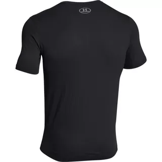 Pánske tričko Under Armour Charged Cotton SS T - BLACK / STEEL