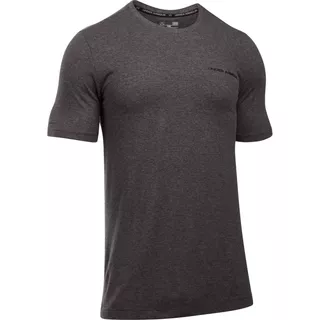 Pánske tričko Under Armour Charged Cotton SS T - French Gray - Matterhorn