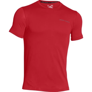 Pánske tričko Under Armour Charged Cotton SS T - French Gray - Brick Red