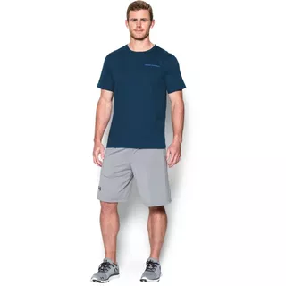 Pánske tričko Under Armour Charged Cotton SS T - French Gray