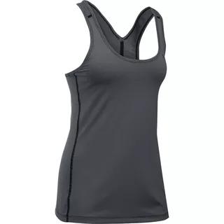 Dámske tielko Under Armour Armour Stripe Racer Tank - Steel Gray/Black - Steel Gray/Black