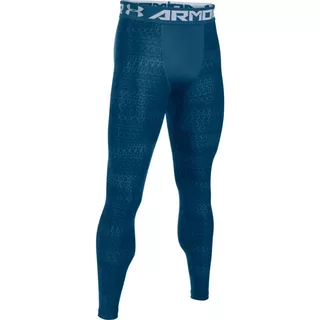 Pánske kompresné legíny Under Armour HG Armour 2.0 Novelty Legging - L - blue