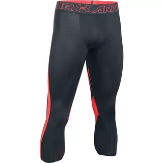 Men’s Compression Leggings Under Armour HG SuperVent 2.0 3/4 - 003 - Anthracite/Marathon Red/Marathon Red