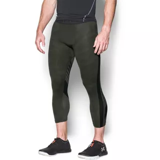 Men’s Compression Leggings Under Armour HG SuperVent 2.0 3/4 - Black/Stealth Gray/Graphite