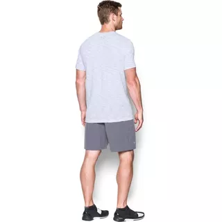 Pánske funkčné tričko Under Armour Threadborne Seamless SS - White