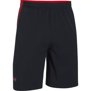 Pánské kraťasy Under Armour Supervent Woven Short - Dark Blue/Blue - Black/Red