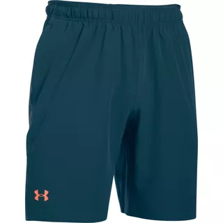 Pánské šortky Under Armour Center Court 8in Woven Shorts - Blue Whale/Atomic Gray/Salmon