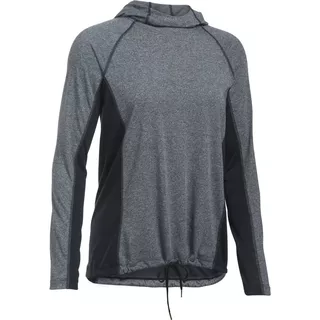 Women’s Hoodie Under Armour Threadborne Train Twist - Black/Black/Graphite - Black/Black/Graphite