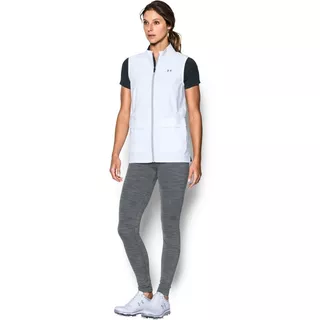 Dámska vesta Under Armour Storm WindStrike FZ Vest - WHITE / OVERCAST GRAY / OVERCAST GRAY