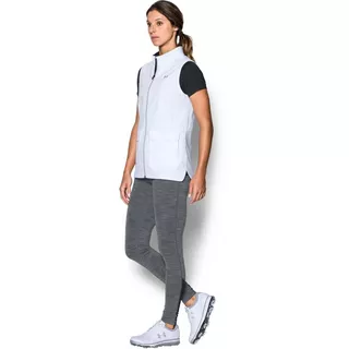 Dámska vesta Under Armour Storm WindStrike FZ Vest - WHITE / OVERCAST GRAY / OVERCAST GRAY