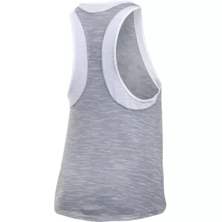 Dámske tielko Under Armour Favorite Mesh Tank - BLACK / CARBON HEATHER / STEEL