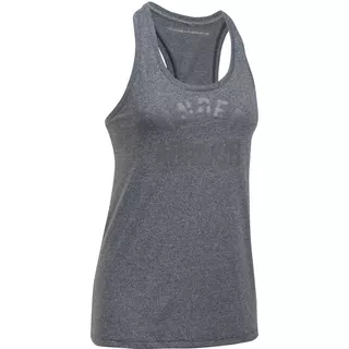 Dámske tielko Under Armour Threadborne Train WM Tank TW - M - BLACK / GRAPHITE / METALLIC SILVER