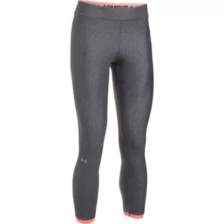 Dámske kompresné legíny Under Armour HG Armour Ankle Crop - XL - Gray/Coral/Metalic Silver