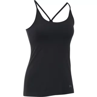 Dámské tílko Under Armour Favorite Shelf Bra Cami - Blue, XS - Black/Graphite