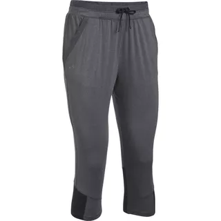 Dámske tepláky Under Armour Armour Sport Crop - CARBON HEATHER / BLACK / GRAPHITE