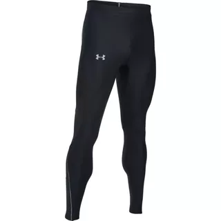 Pánske kompresné legíny Under Armour NoBreaks HG Novelty Tight - BLACK / BLACK / REFLECTIVE - BLACK / BLACK / REFLECTIVE