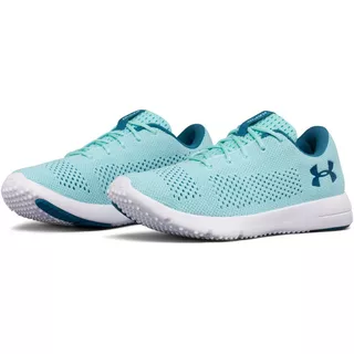 Dámske bežecké topánky Under Armour W Rapid - OVERCAST GRAY / QUIRKY LIME / RHINO GRAY