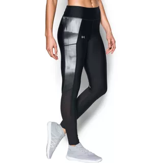 Dámské kompresní legíny Under Armour Fly By Printed Legging - Black/Ghost/Reflective