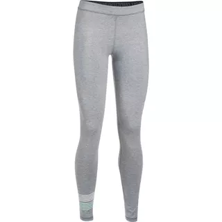 Dámske legíny Under Armour Favorite Legging WM Graphic - L - True Gray Heather/White/Blue Infinity