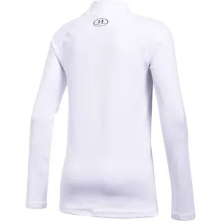 Dívčí triko Under Armour ColdGear Mock - Black Black/Apollo Gray