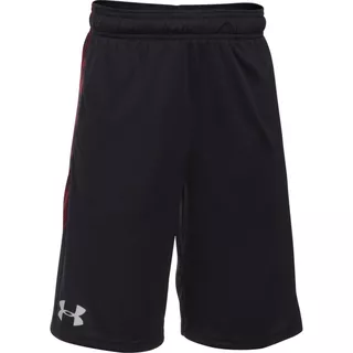 Chlapčenské šortky Under Armour Stunt Printed Short - YXS - Black/Red/Red