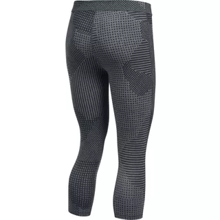 Women’s Capri Leggings Under Armour Favorite Printed - Bright Gray/Ebony/Metallic Silver