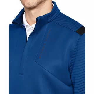 Pánska mikina Under Armour Storm Daytona 1/2 Zip - Moonstone Blue - Royal / Royal / Black