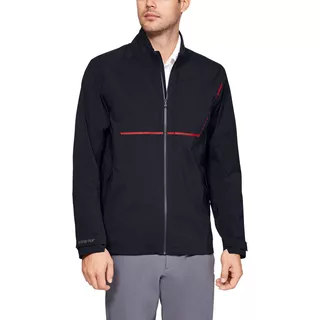 Pánská větruodolná bunda Under Armour GORE-TEX Paclite FZ - Black/Black/Red