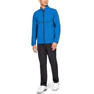 Pánska vetruodolná bunda Under Armour GORE-TEX Paclite FZ - Blue Circuit / Black / Black