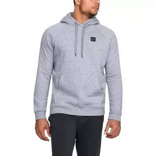 Men’s Hoodie Under Armour Rival Fleece PO - Black/Black