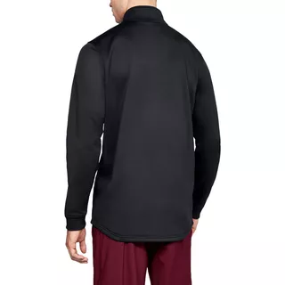 Pánská mikina Under Armour Armour Fleece 1/2 Zip - Black/Black