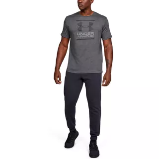 Men’s T-Shirt Under Armour GL Foundation SS T - Black/White/Red