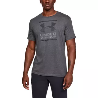 Men’s T-Shirt Under Armour GL Foundation SS T - Black/White/Red