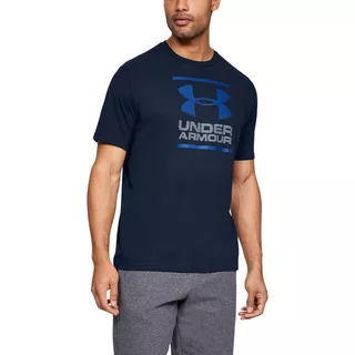 Men’s T-Shirt Under Armour GL Foundation SS T - Black/White/Red