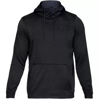 Men’s Hoodie Under Armour Fleece PO - Steel Light Heather/Black - Black/Black