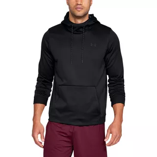 Pánská mikina Under Armour Fleece PO Hoodie - Steel Light Heather/Black