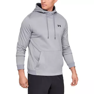 Pánská mikina Under Armour Fleece PO Hoodie - Steel Light Heather/Black