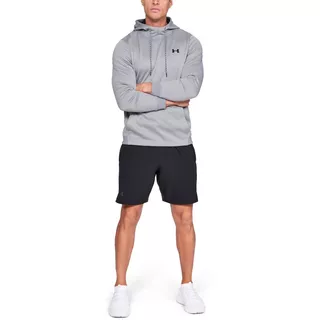 Pánská mikina Under Armour Fleece PO Hoodie - Steel Light Heather/Black