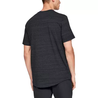 Pánske tričko Under Armour Sportstyle Pocket TEE - White /  / Black