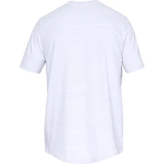 Pánske tričko Under Armour Sportstyle Pocket TEE - White /  / Black