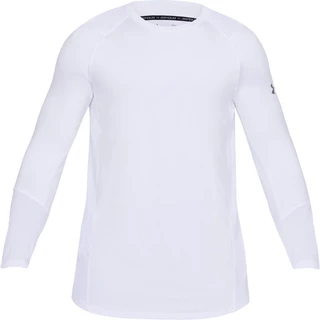 Pánske tričko Under Armour Raid 2.0 LS - L - White / White / Graphite