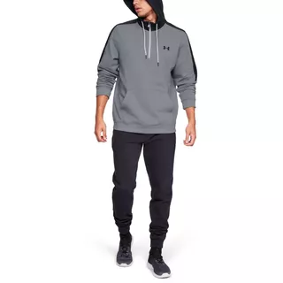 Pánská mikina Under Armour Microthread Fleece 1/2 Zip - Black/Black/Black