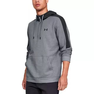 Pánska mikina Under Armour Microthread Fleece 1/2 Zip - BLACK / BLACK / BLACK - BLACK / BLACK / BLACK