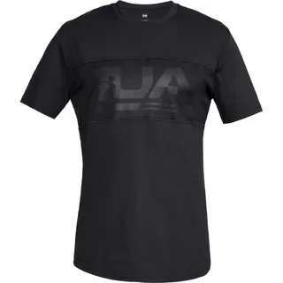 Pánske tričko Under Armour Unstoppable Graphic Mesh SS T - L - Black/Black