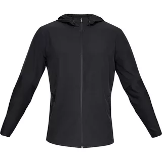 Pánska bunda Under Armour Vanish Hybrid Jacket - Black /  / Steel - Black /  / Steel