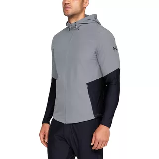 Pánská bunda Under Armour Vanish Hybrid Jacket - Black/Steel