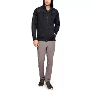 Pánska mikina Under Armour Unstoppable Coldgear Swacket - Black/Black