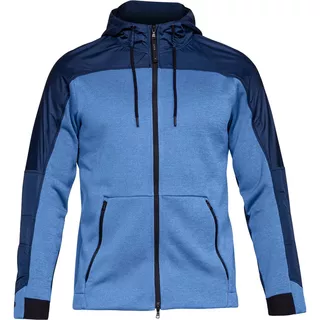 Pánska mikina Under Armour Unstoppable Coldgear Swacket - Royal/Academy