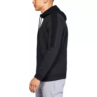 Pánska mikina Under Armour Microthread Fleece 1/2 Zip - Steel Light Heather / Black / Black